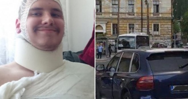 Student kojeg je udario Porsche na Drveniji: 'Malo sam bolje, kičma me boli... Moja porodica se prepala'