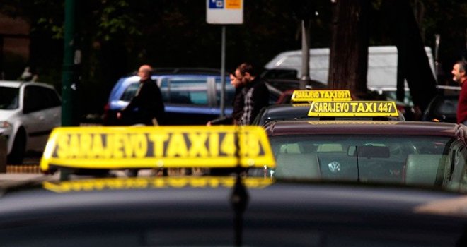 Od nedjelje više cijene taxi prijevoza u Sarajevu: Start 2,5 KM, prtljag po komadu 5 KM...
