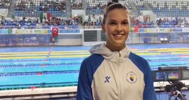 Oglasila se Lana Pudar nakon obaranja rekorda i nove zlatne medalje: Uzbuđena sam što će se ovdje opet slušati himna BiH