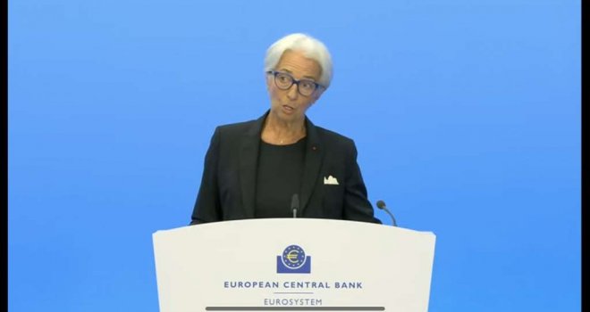 Evropska centralna banka podiže kamatne stope prvi put u 11 godina