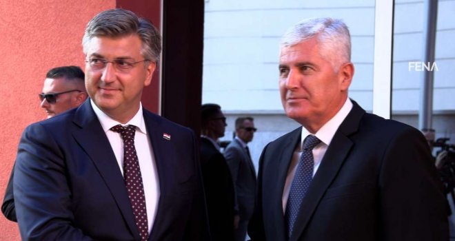 Plenković u Mostaru: Hrvatskoj je u interesu stabilna i demokratska BiH