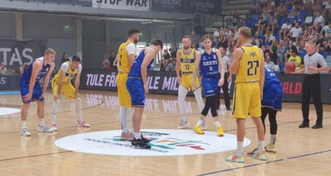 Košarkaši BiH poraženi od Estonije. Odlično otvorili, ali preokret se desio u drugom poluvremenu