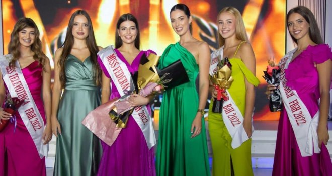 Izabrana nova Miss Federacije BiH: Medina Kuč iz Sarajeva ponijela titulu najljepše