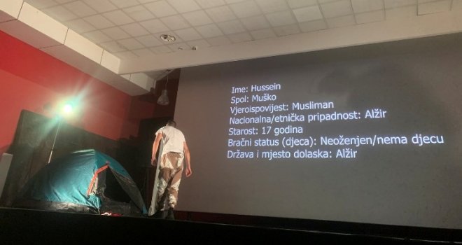 Neostvareni snovi mladog migranta u BiH: Predstava 'Just normal life' - težak život na putu ka boljoj budućnosti   