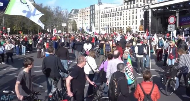 Gnjevni protesti širom Njemačke: Ljudi masovno izašli na ulice, ustali protiv poskupljenja