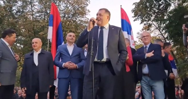 Dodik 'slikovit': Je*ao ih manji bh. entitet! Već 12 puta smo pobijedili i opet ćemo! Milorad sluša zov naroda!