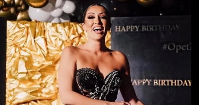 Luksuz: Hana Hadžiavdagić utegla se u ultrakratku haljinicu i pohvalila skupom feštom za svoj 38. rođendan