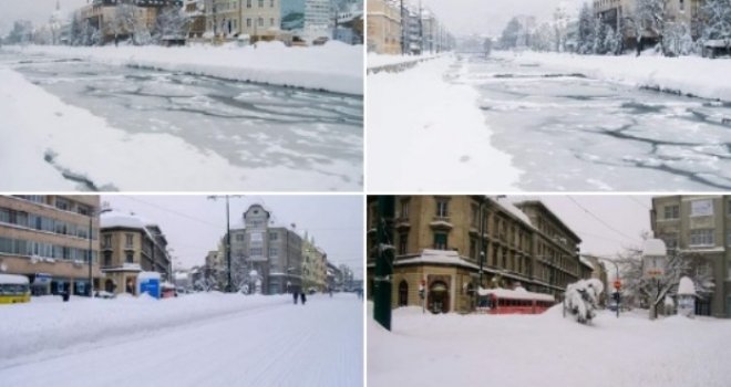 Sjećate li se velikog snijega? Kako je Sarajevo izgledalo 2012. godine: Čini se da se ove slike dugo neće ponoviti...