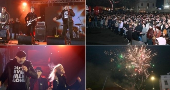 Na Trgu slobode više od 10.000 građana: Tuzlake u Novu godinu uvelo Zabranjeno pušenje