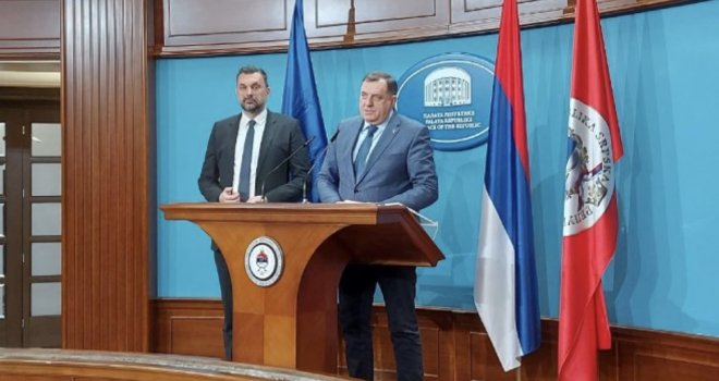 Dodik i Konaković nakon sastanka: Još se upoznajemo, formirat ćemo pravne timove...