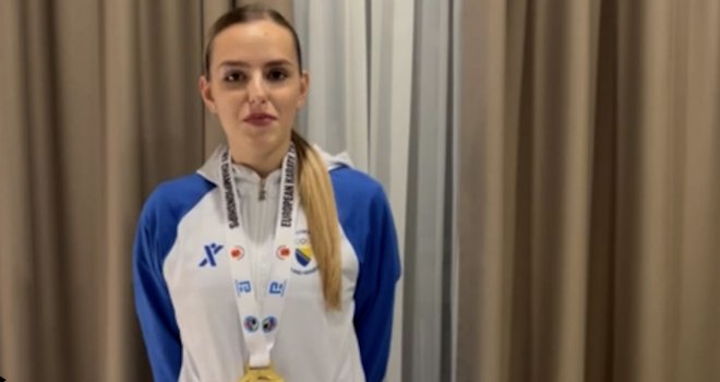 Nejra Sipović je prvakinja Evrope u karateu!