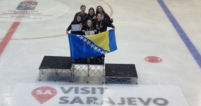 Članice kluba Ice Group Sarajevo ostvarile zapažene rezultate na međunarodnom takmičenju 'Sarajevo Trofej 2023'