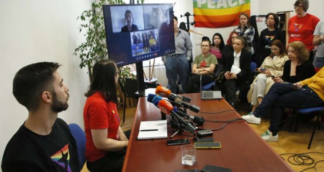 Bh. povorka ponosa: Događaje u Banjaluci treba okvalifikovati kao zločin iz mržnje, podnosimo prijave protiv Dodika i Stanivukovića