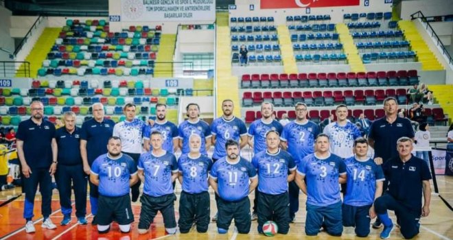 Zlatna liga nacija u sjedećoj odbojci: Reprezentacija BiH pobijedila Ukrajinu i Tursku 