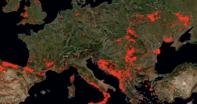 BiH na kritičnom području: EU objavila mapu sa 'crvenim tačkama', evo šta one znače