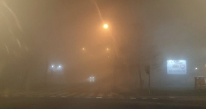 Najzagađeniji na svijetu: Zrak u Sarajevu večeras opasan po zdravlje građana