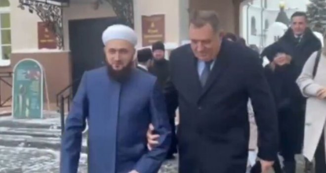 Dodik ruku pod ruku sa ruskim imamom, evo gdje ga je odveo