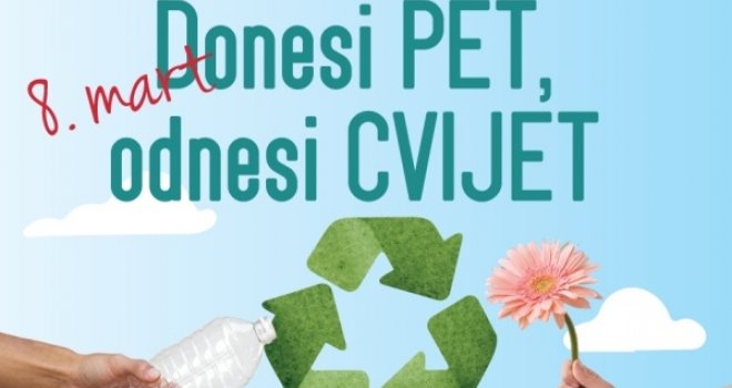 'Donesi PET, odnesi CVIJET': Akcija u četiri bh. grada na pet lokacija