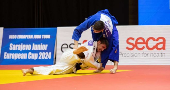 Završen Evropski džudo kup u Sarajevu, nove medalje za BiH: Bronze osvojili Lazar Ždrale i Vidak Maljević 