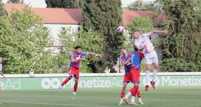 Jedan pogodak dovoljan za pobjedu: Zrinjski slavio protiv Borca u prvoj finalnoj utakmici nogometnog Kupa BiH