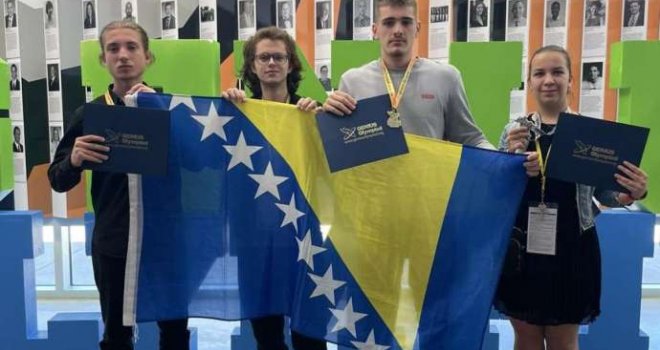 Naša sjajna mladost: Bh. učenici na Genius olimpijadi u New Yorku osvojili zlatnu i srebrnu medalju!