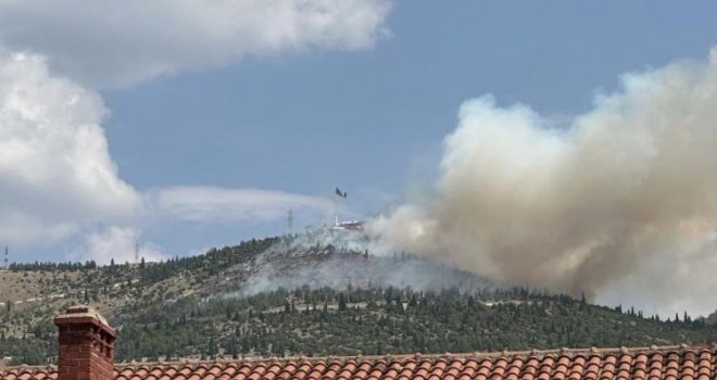 Požar u Hercegovini: Ponovno gori na Fortici