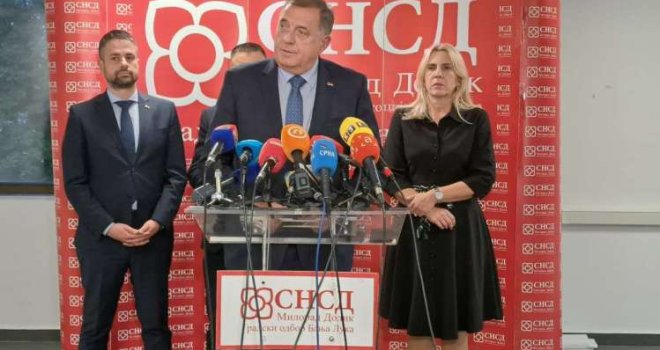 Sastanak trajao satima, Dodik potvrdio: 'SNSD ne može formirati skupštinsku većinu u Banjoj Luci'