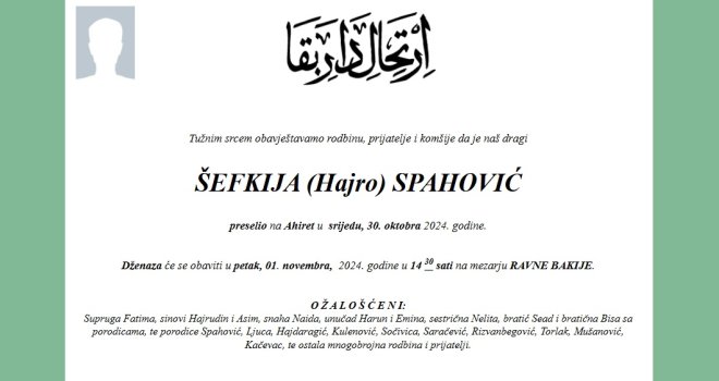 Umro čuveni sarajevski ginekolog Šefkija Spahović: Prijatelji i pacijenti se opraštaju od njega