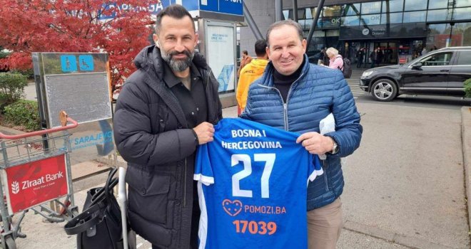 Hasan Salihamidžić održao obećanje i stigao u BiH