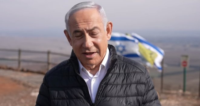 Netanyahu sebi pripisuje zasluge za svrgavanje Assada, naredio zauzimanje 'tampon zone' na Golanskoj visoravni