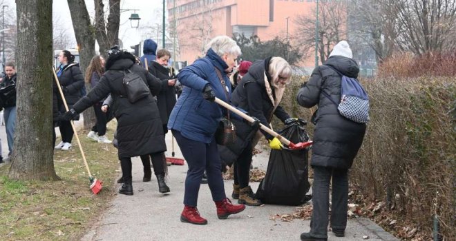 Građani i vijećnici zajedno u velikoj akciji čišćenja općine Novo Sarajevo: Odvučeno više od 60 tona smeća!