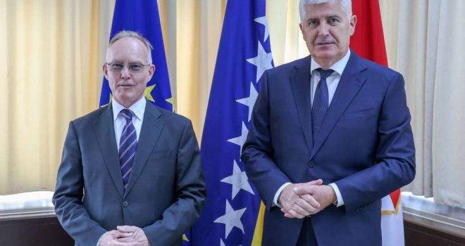 Čović traži RTV servis na hrvatskom jeziku: Sastanak sa predstavnikom OSCE-a za slobodu medija