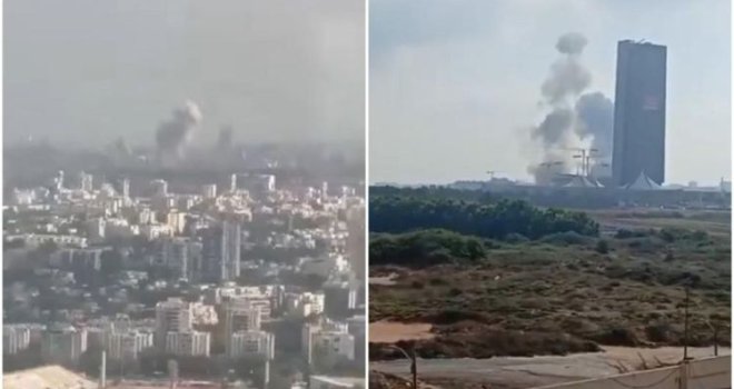 Je li ostalo išta od Mossada!? Iranske rakete pogodile područje glavnog štaba izraelske tajne službe