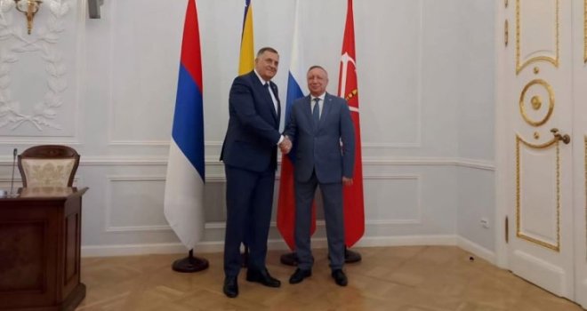 Dodik iz Sankt Peterburga: 'Mi nismo proruski, mi smo ruski ljudi!'