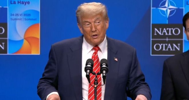Trump se obratio svijetu na samitu NATO-a: 'Mislimo da je gotovo!'