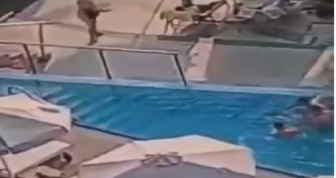 Napad pored bazena: Objavljen snimak ranjavanja Marka Ljubiše Kana u Budvi