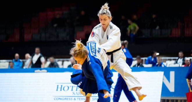Bh. olimpijka Aleksandra Samardžić osvojila srebrenu medalju na Sarajevo European Judo Openu
