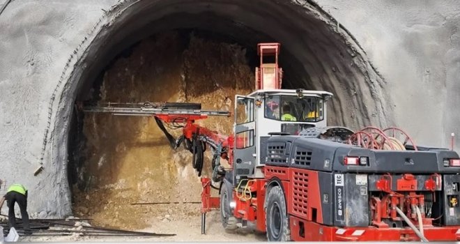 Put između Sarajeva i Mostara bit će kraći za sat vremena: Počelo probijanje tunela Kvanj na Koridoru 5C