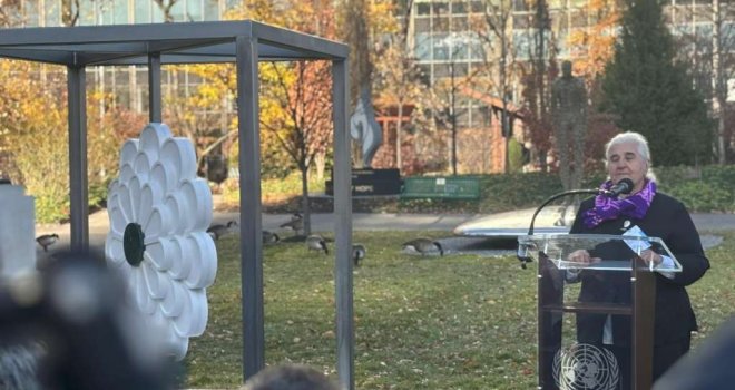 Subašić: 'Cvijet Srebrenice' u New Yorku ostavljam u amanet svim dobrim ljudima, jer ovaj cvijet su naša djeca 