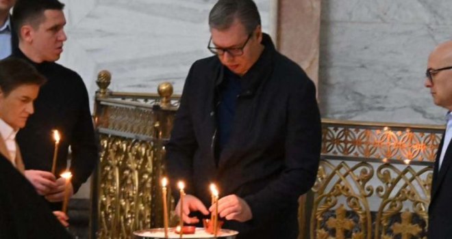 Vučić stigao u posjet BiH: Cvijanović ga dočekala na mostarskom aerodromu