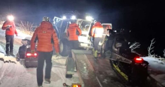 'Htjeli najkraćim putem do Sarajeva': Hrvatski državljani zaglavili u snijegu ispod Prenja, spašavali ih pripadnici GSS-a