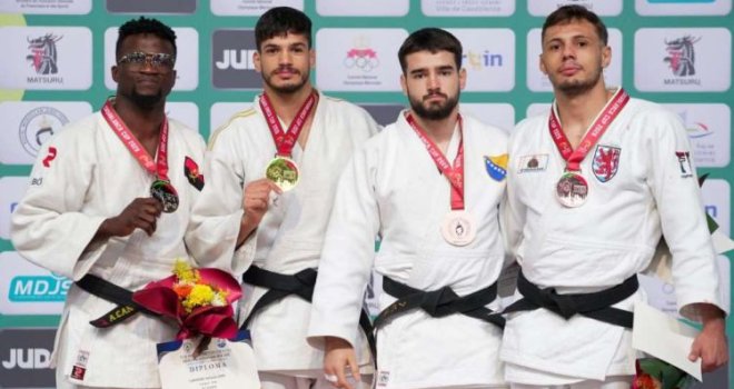 Mustafa Hebib osvojio medalju na Svjetskom kupu Casablanca Open u Maroku