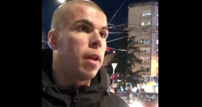 Mladić o sukobu sa policajcem u Sarajevu: 'Potegao je i pendrek... Ja sam rekao, hajde! Onda mi je tražio podatke' 