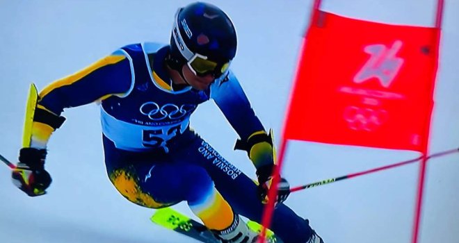 Marko Šljivić završio prvu utrku slaloma: Kroz cilj prošao kao 26.