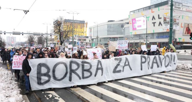 Vijeće roditelja KS podržalo učenike koji žele učestvovati u protestima u Sarajevu