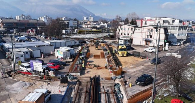 Prvi put u više od 60 godina: Počinju radovi na okretnici na Ilidži, evo kako će saobraćati tramvaji