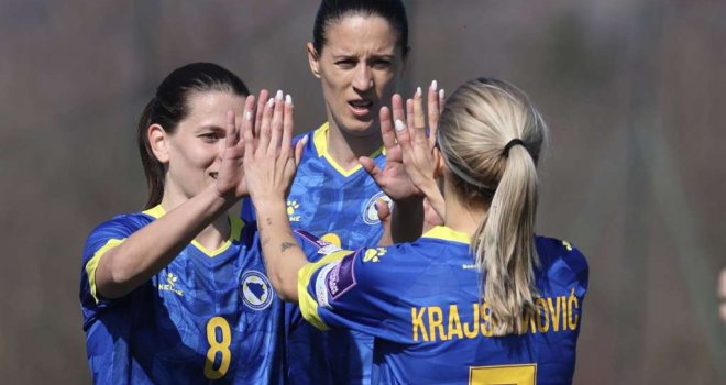 'Zmajice' s čak 13:1 u Zenici 'razbile' nogometašice Lihtenštajna, ubjedljivo prve na tabeli