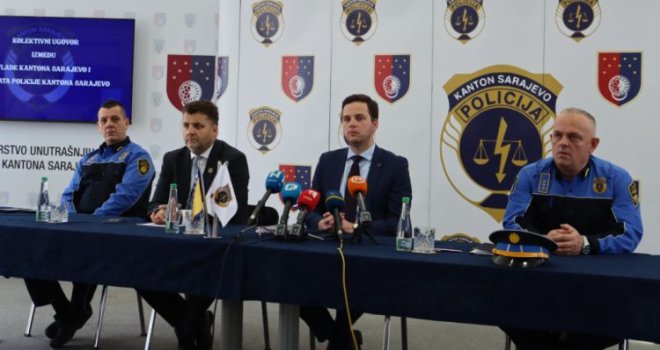 Novim kolektivnim ugovorom povećane plate za oko 80 posto policijskih službenika KS