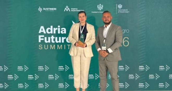 Veliki uspjeh za BiH: Kompanija iz Sarajeva dobitnik nagrade za inovaciju godine na Adria Future Summitu 2026