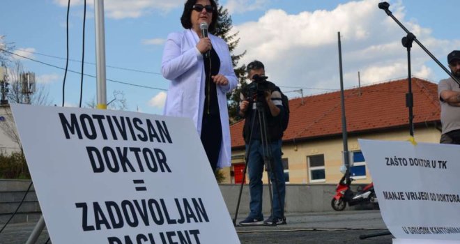 Ljekari u Tuzlanskom kantonu od 18. maja stupaju u generalni štrajk